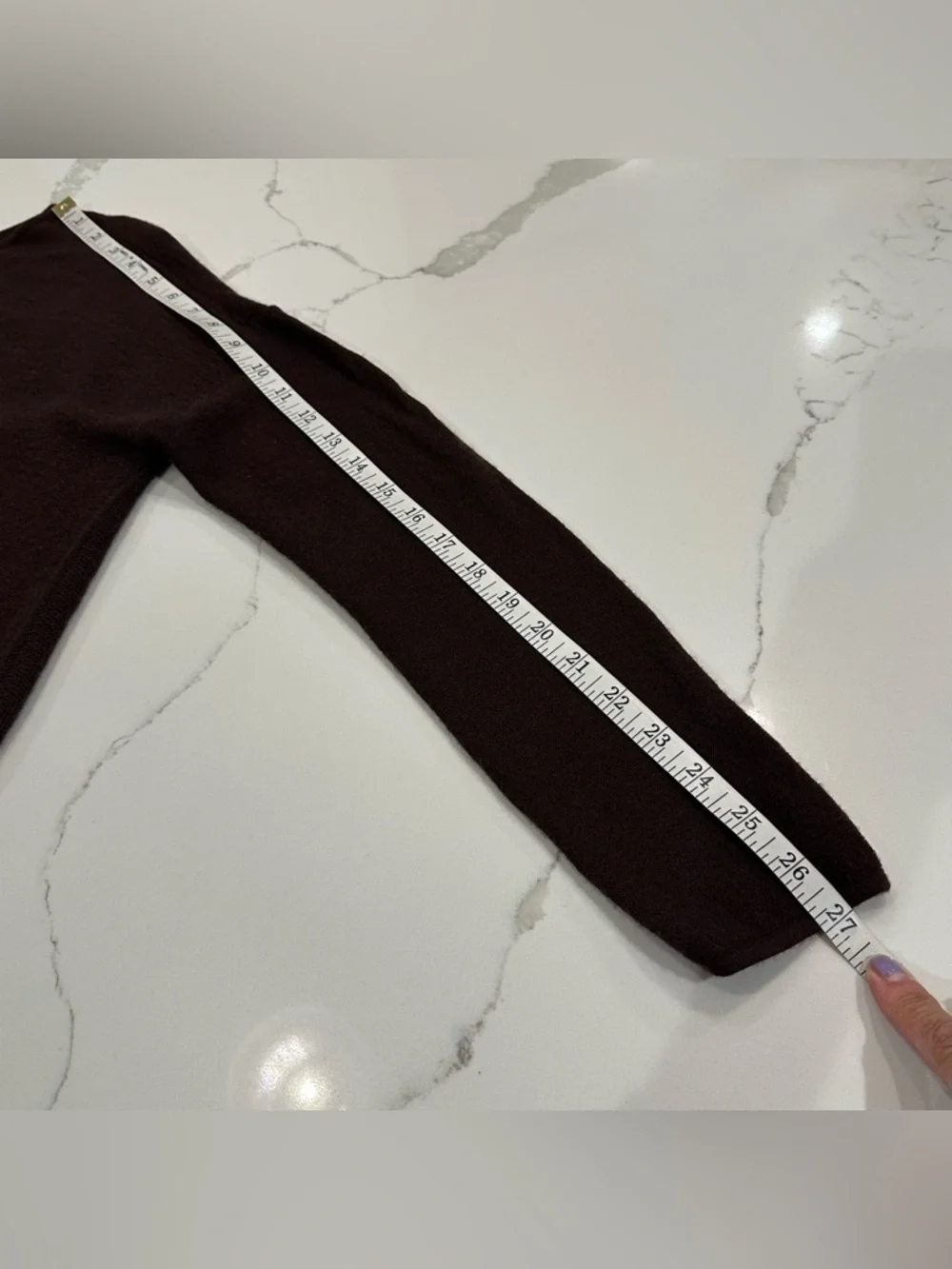 J. Jill Washable Merino Wool Brown Berry Sweater Womens M Lightweight Cozy Knit